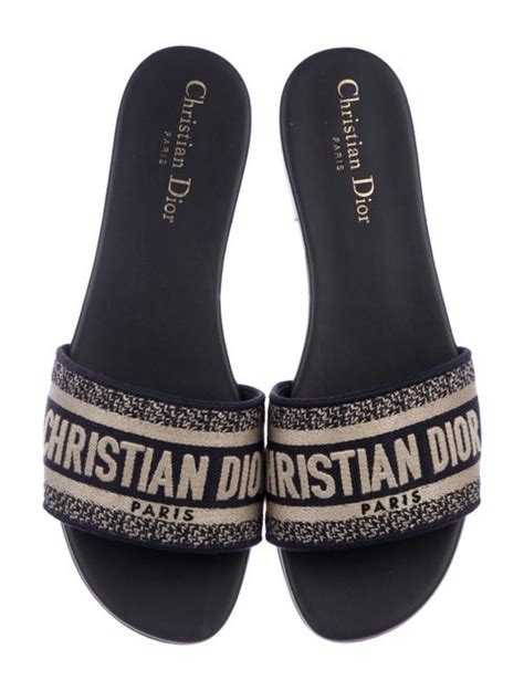 christian dior cream sandals|realreal christian dior sandals.